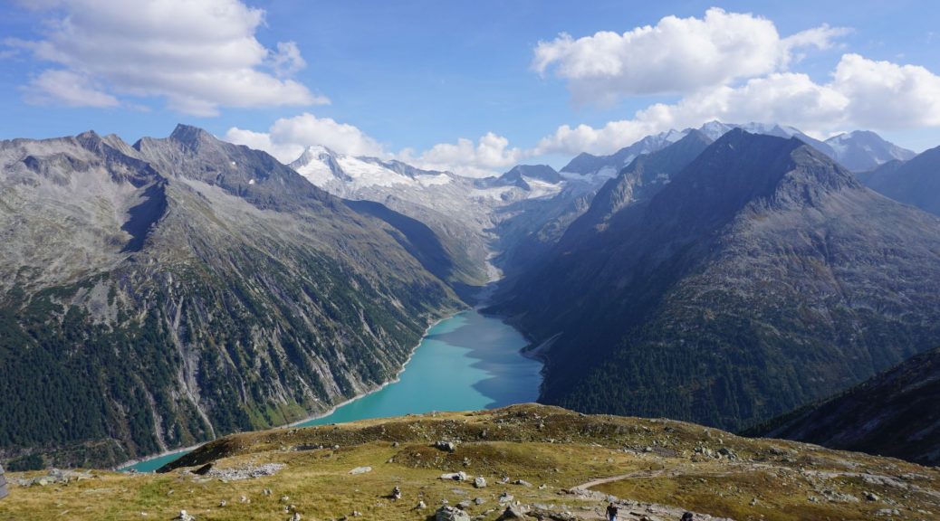 Blick von der Olpererhütte