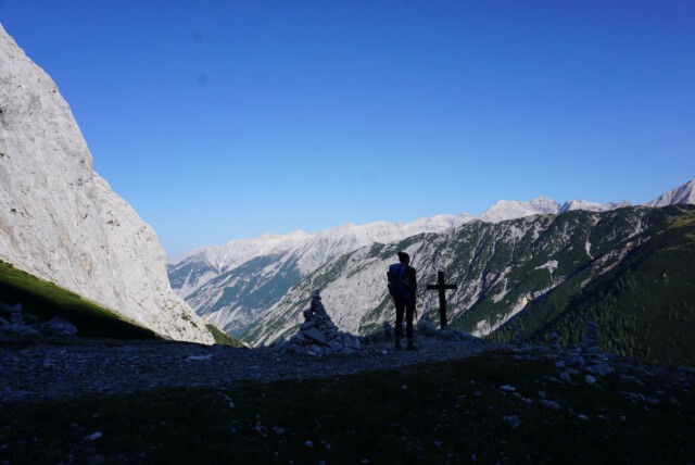 Aufstieg zum Lafatscher Joch Aufstieg zum Lafatscher Joch