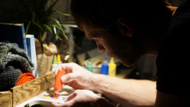 Flower-Power Künstler :)